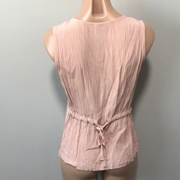 Pastille Vintage Dusty Pink Button Front Shirt - Picture 3 of 4
